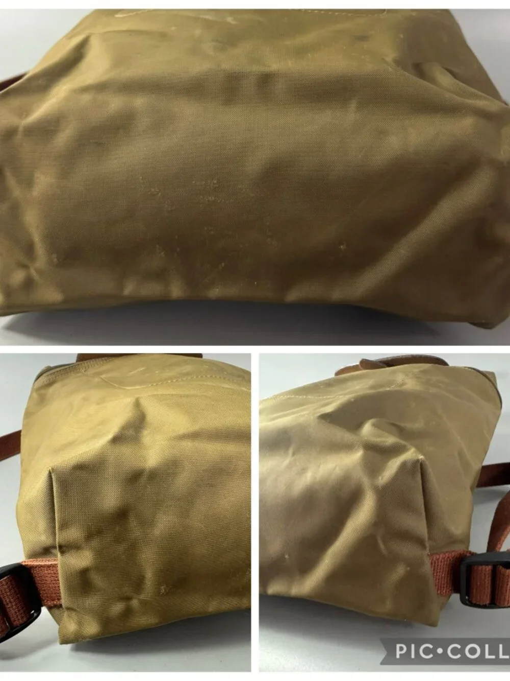 Longchamp Le Pliage Medium Backpack in Green